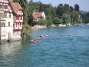 Kanu-Spass auf dem Rhein - dem sch&ouml;nsten Strom Europas!