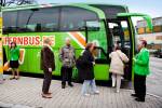 Grüner Flixbus