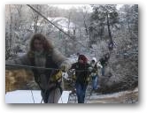 Nepal-Schwebebrücke  » Zum Vergrößern klicken ->